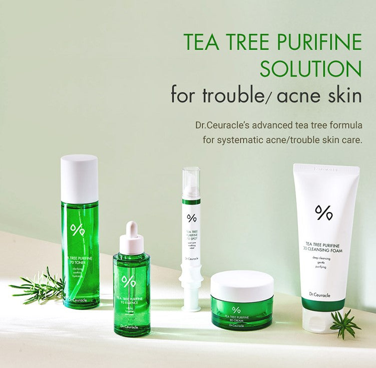 Dr.Ceuracle Tea Tree Purifine 95 Essenza Lenitiva Per Pelli Sensibili Con Tendenza Allacne - Foto 9